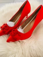Luxury Classic Matte High Heels Pointed Toe