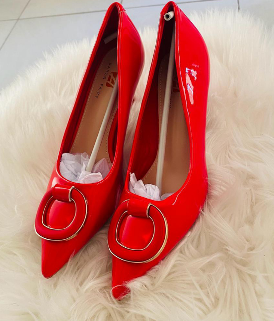 Stiletto high heels pointed toe shallow mouth