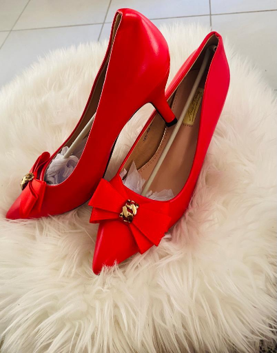 Women Fashion Crystal High Heel Shoes