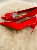 Stiletto high heels pointed toe shallow mouth